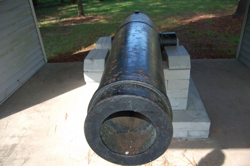 U.S. Navy 8 - Inch Shell Gun image. Click for full size.