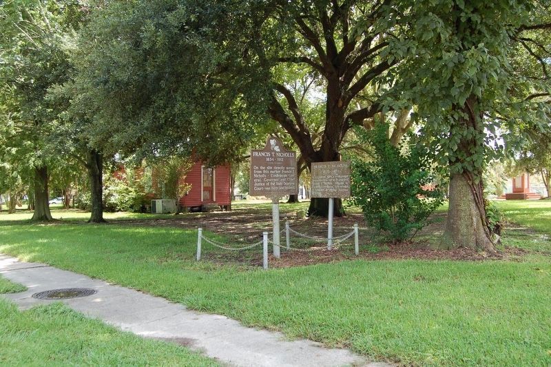 Francis T. Nicholls Marker image. Click for full size.