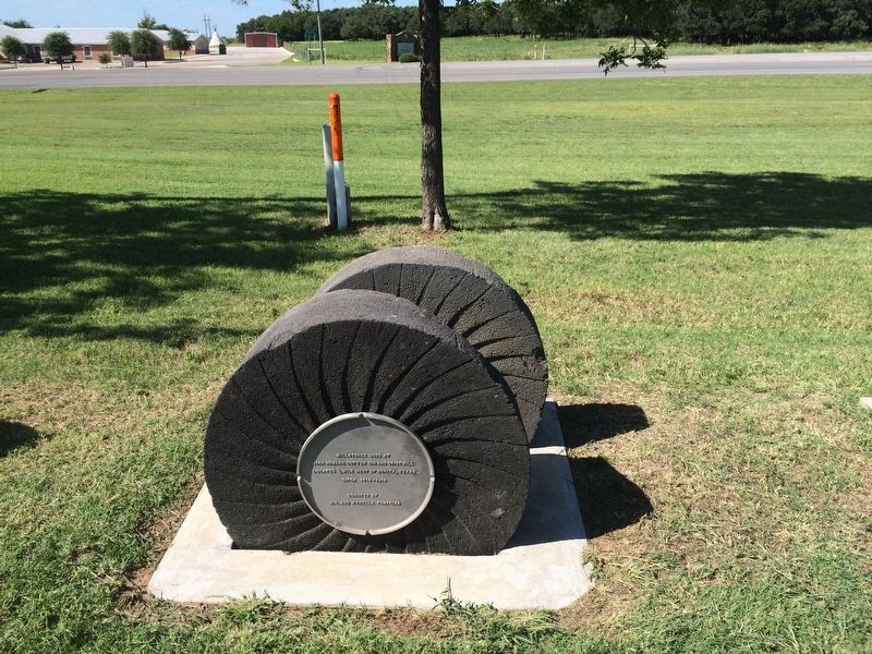Cotton Gin & Grist Millstones. Click for full size. Cotton Gin & Grist Millstones image. Click for full size.