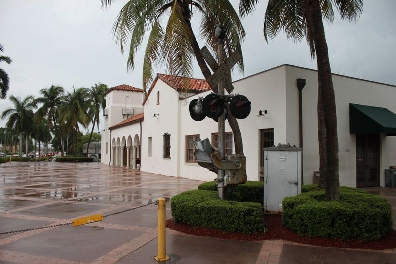 F.E.C. Railway Depot, Boca Raton. Click for full size. F.E.C. Railway Depot, Boca Raton image. Click for full size.