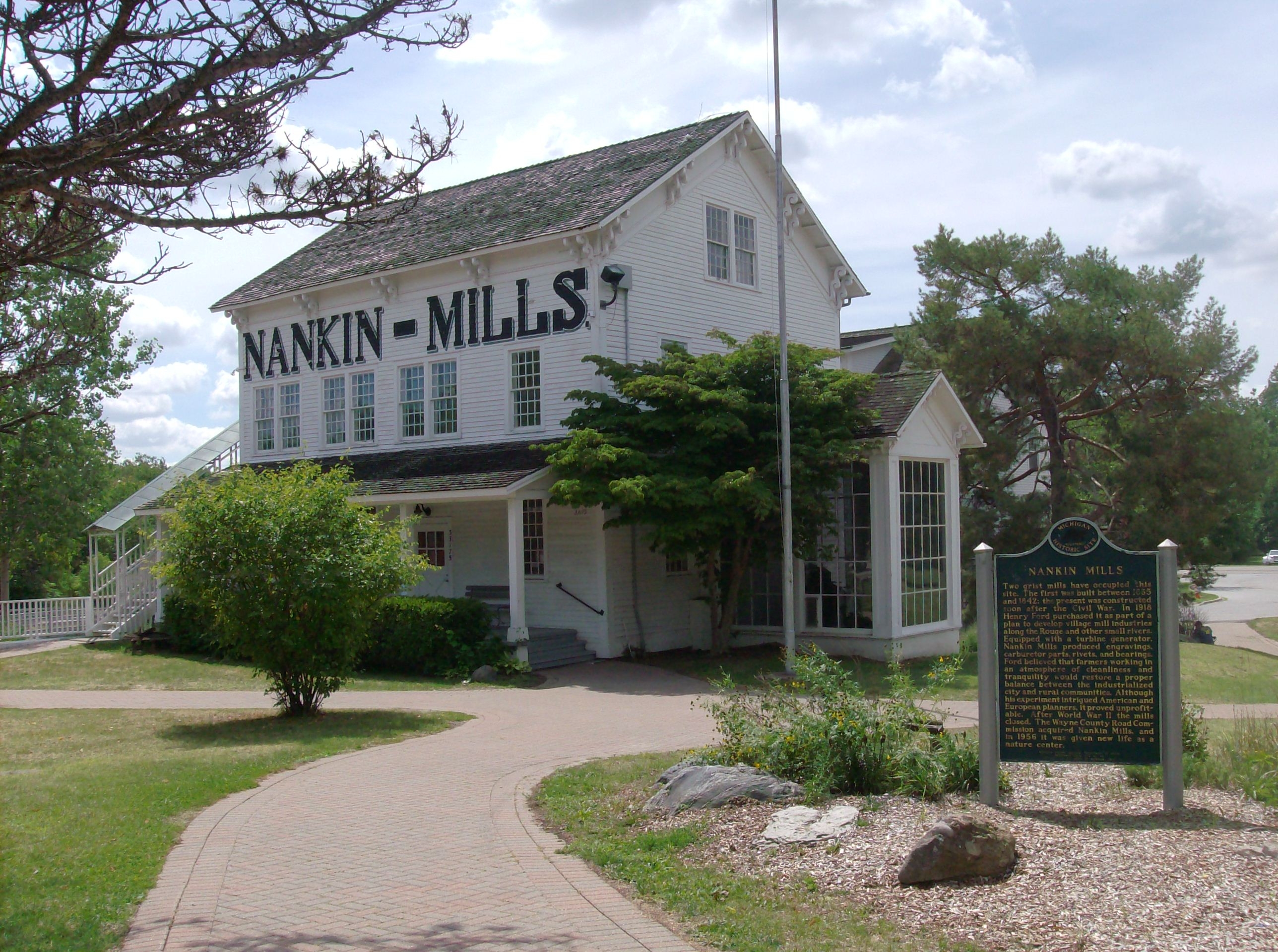 Nankin Mills Marker and Mill