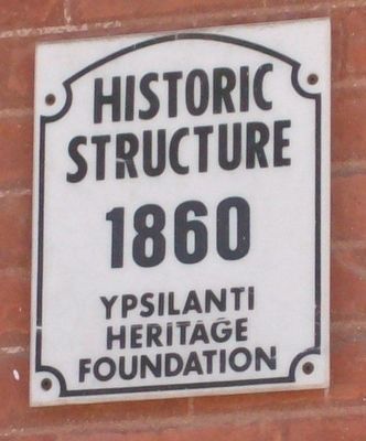 Historic Structure Plaque image. Click for full size.