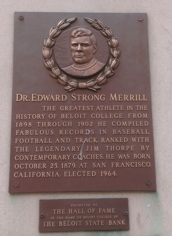 Dr. Edward Strong Merrill Marker image. Click for full size.