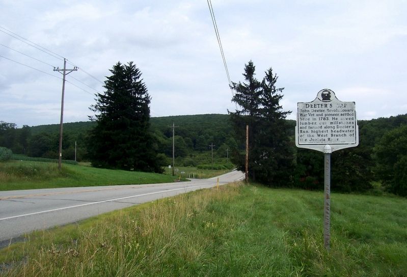 Deeter's Gap Marker image. Click for full size.
