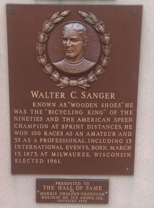 Walter C. Sanger Marker image. Click for full size.
