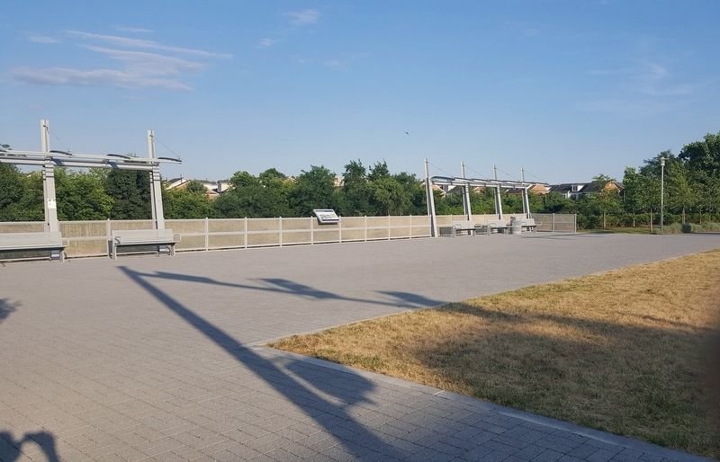 The Plaza at the Foot of Custis Avenue. Click for full size. The Plaza at the Foot of Custis Avenue image. Click for full size.