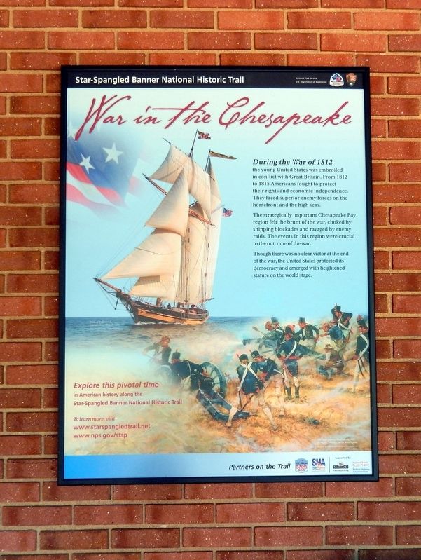 War in the Chesapeake Marker. Click for full size. War in the Chesapeake Marker image. Click for full size.