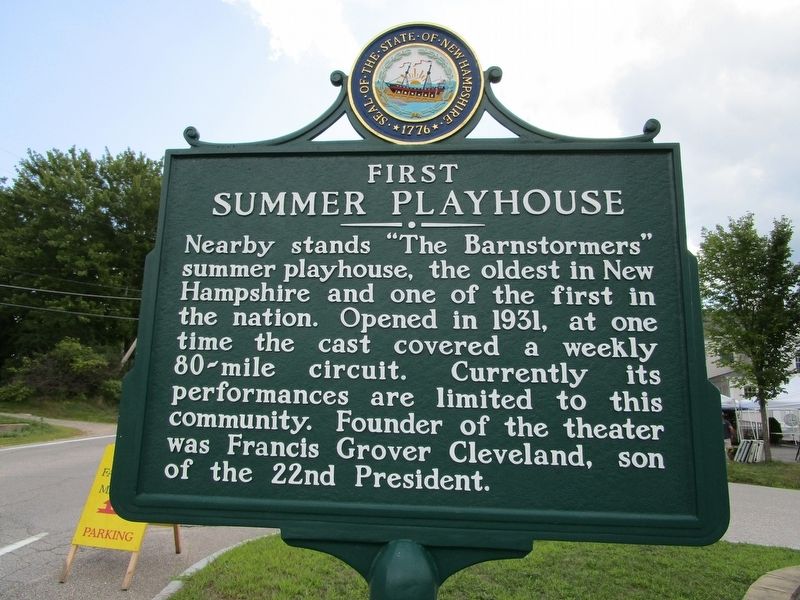 First Summer Playhouse Marker image. Click for full size.
