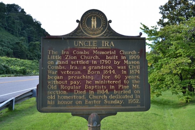 Uncle Ira Marker image. Click for full size.