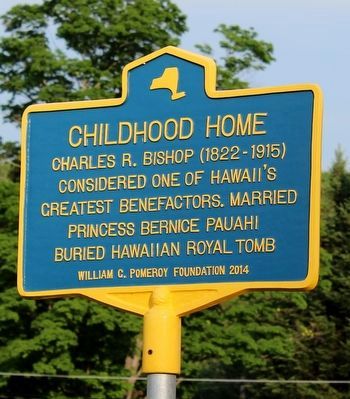 Childhood Home Marker. Click for full size. Childhood Home Marker image. Click for full size.