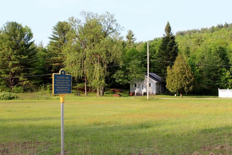Childhood Home Marker. Click for full size. Childhood Home Marker image. Click for full size.