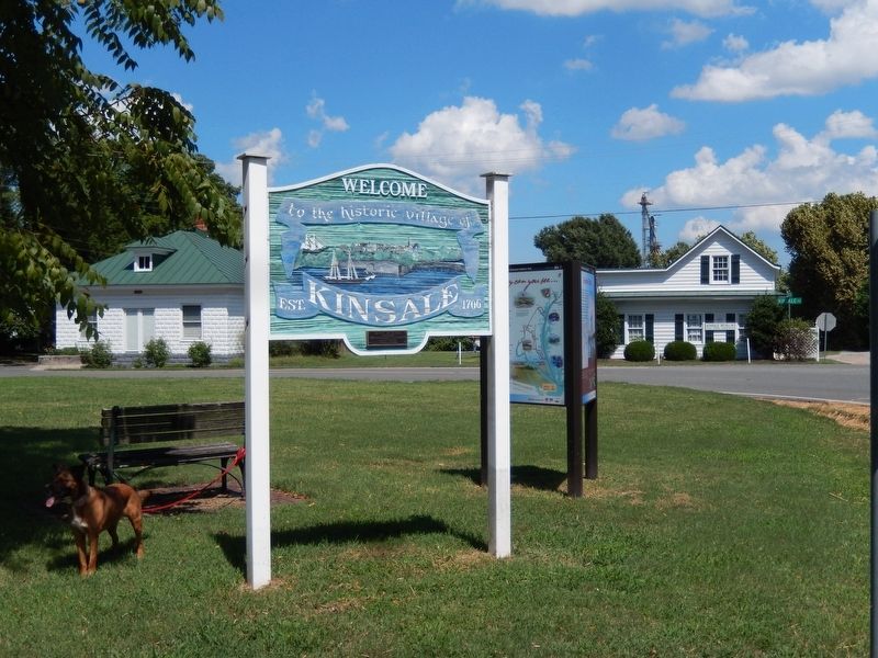 Sign-Welcome to the Historic Village of Kinsale-est 1706 image. Click for full size.