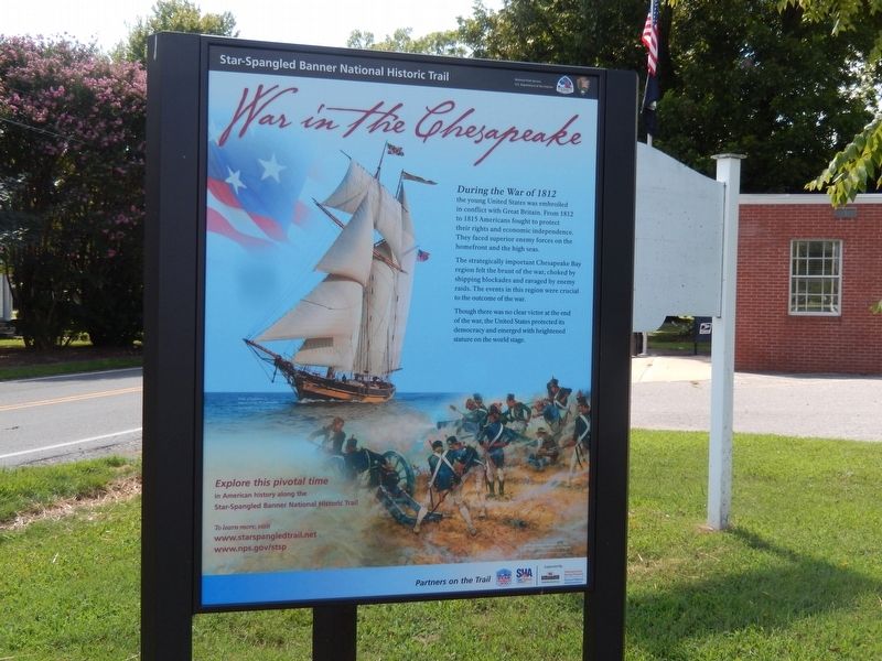 War in the Chesapeake Marker. Click for full size. War in the Chesapeake Marker image. Click for full size.