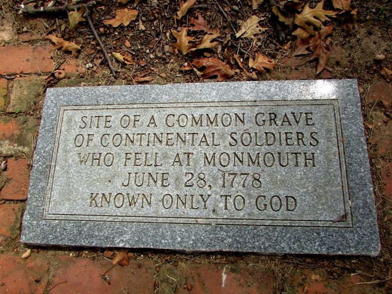 Continental Soldiers Grave Marker. Click for full size. Continental Soldiers Grave Marker image. Click for full size.