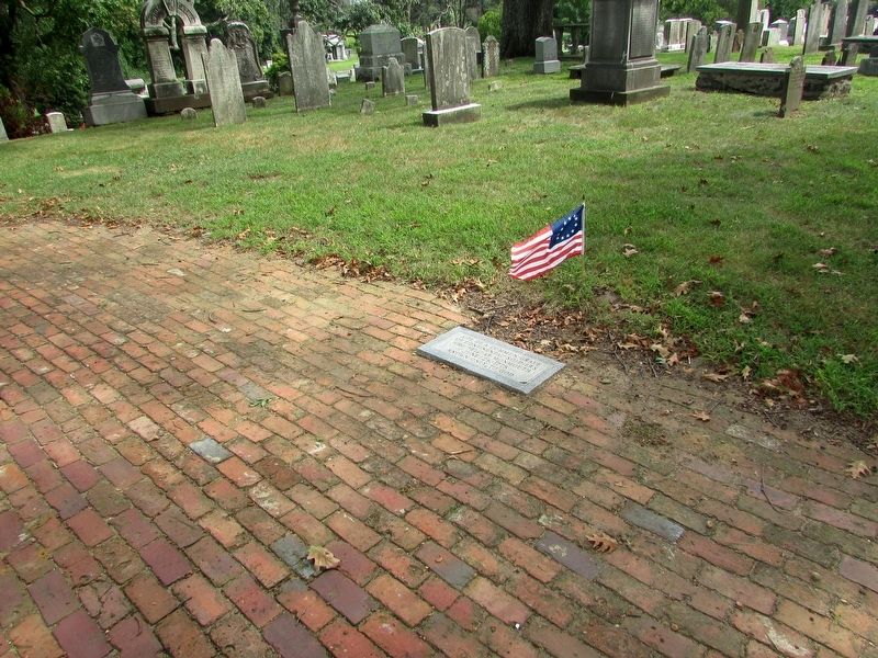 Marker at the Old Tennant Church. Click for full size. Marker at the Old Tennant Church image. Click for full size.