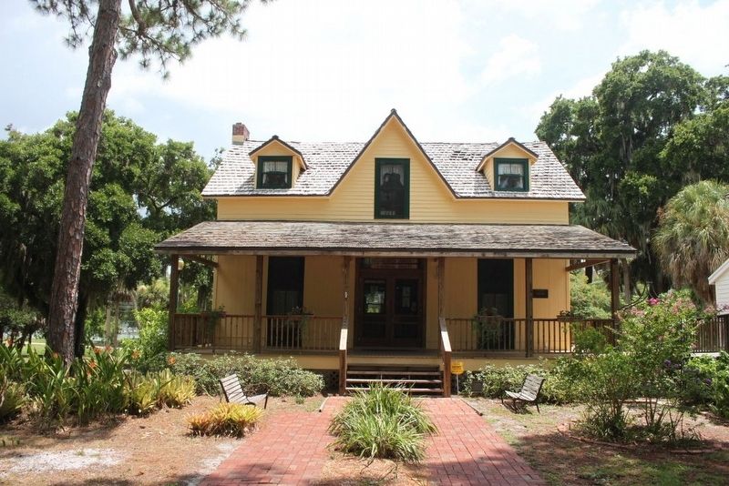 Tidwell-Wood House as seen from marker. Click for full size. Tidwell-Wood House as seen from marker image. Click for full size.