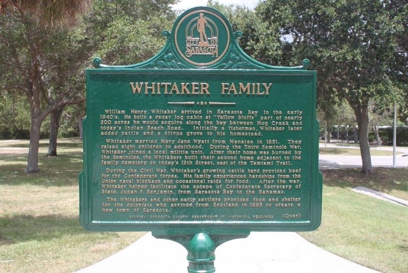Whitaker Family/Gateway 2000 Executive Committee Marker image. Click for full size.