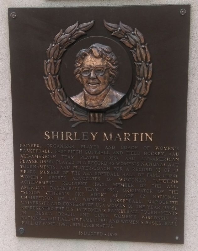 Shirley Martin Marker image. Click for full size.