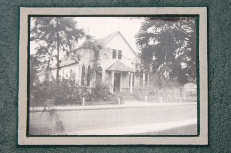St. Martha Mission Church closeup. Click for full size. St. Martha Mission Church closeup image. Click for full size.