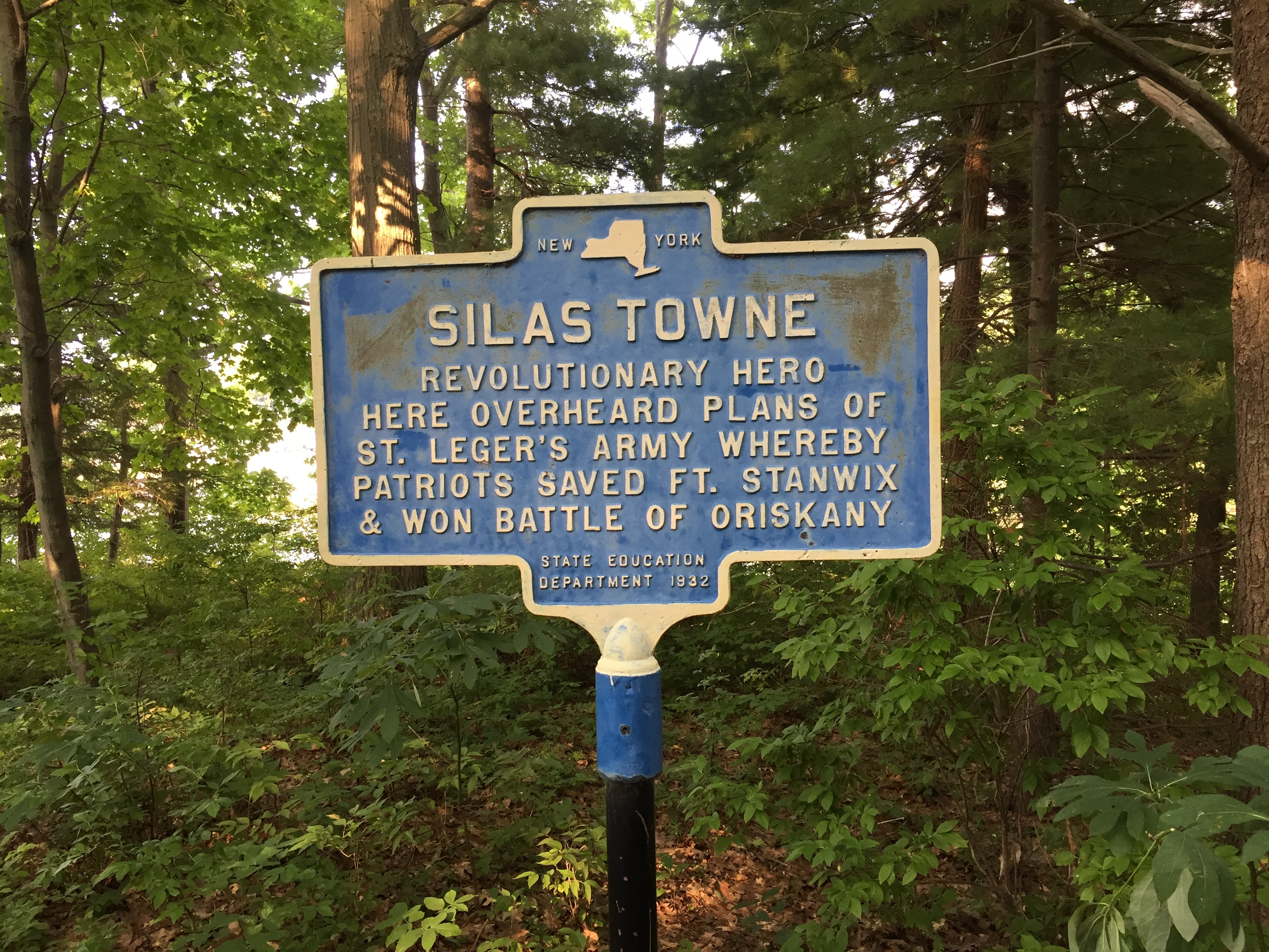 Silas Towne Marker