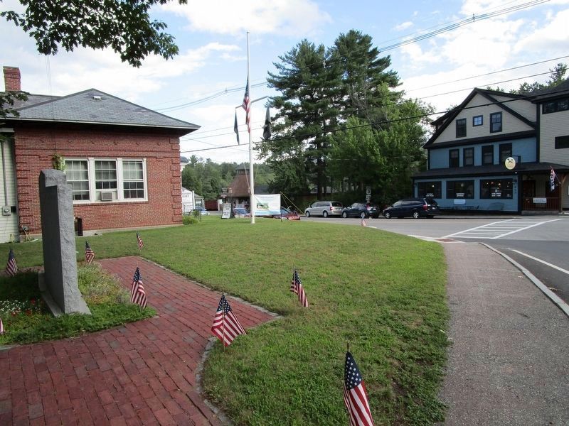 Holderness Veterans Memorial. Click for full size. Holderness Veterans Memorial image. Click for full size.