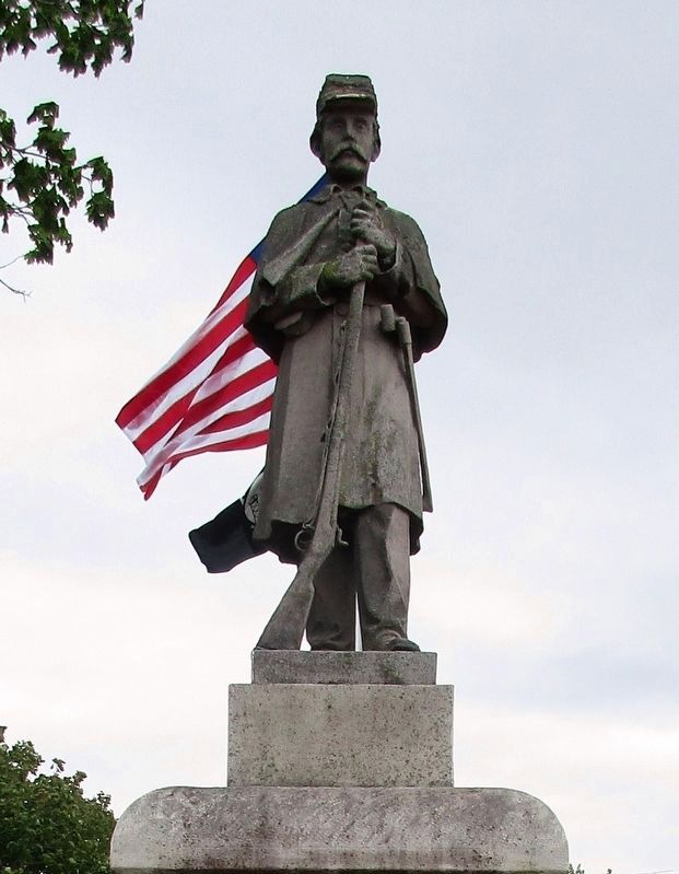 LaFayette - Jackson Township Civil War Memorial Marker image. Click for full size.