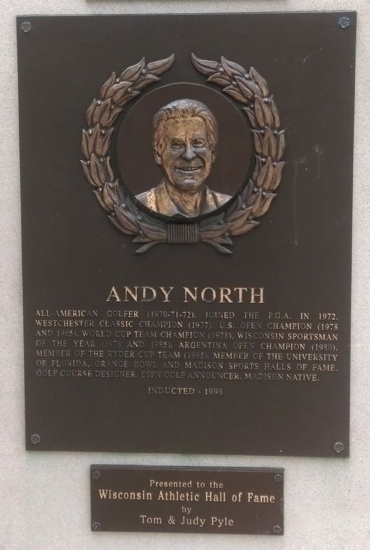 Andy North Marker. Click for full size. Andy North Marker image. Click for full size.