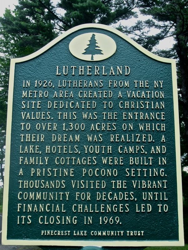 Lutherland Marker image. Click for full size.