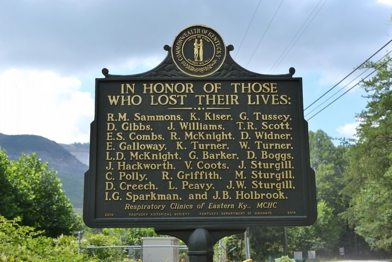 Scotia Mine Disaster Marker image. Click for full size.