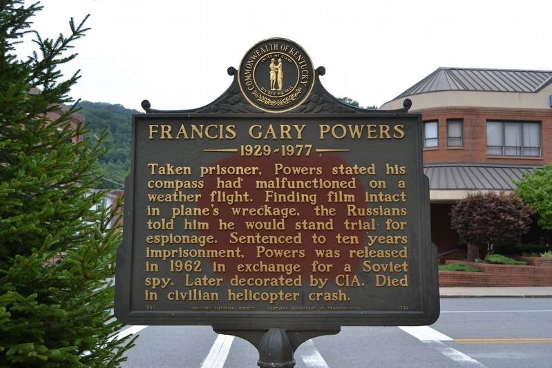 Pilot — Spy — Hero / Francis Gary Powers Marker. Click for full size. Pilot — Spy — Hero / Francis Gary Powers Marker image. Click for full size.