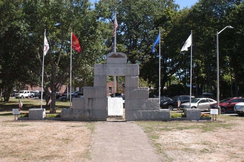 Ipswich Massachusetts War Memorial Marker image. Click for full size.