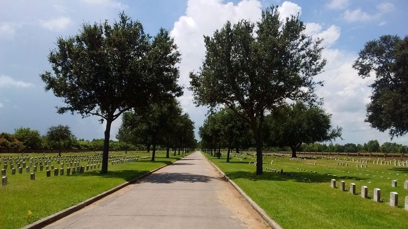 Chalmette National Cemetery. Click for full size. Chalmette National Cemetery image. Click for full size.