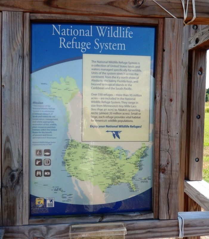 National Wildlife System Marker image. Click for full size.