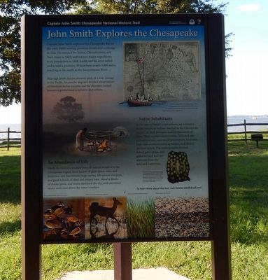 John Smith Explores the Chesapeake (panel 2) image. Click for full size.