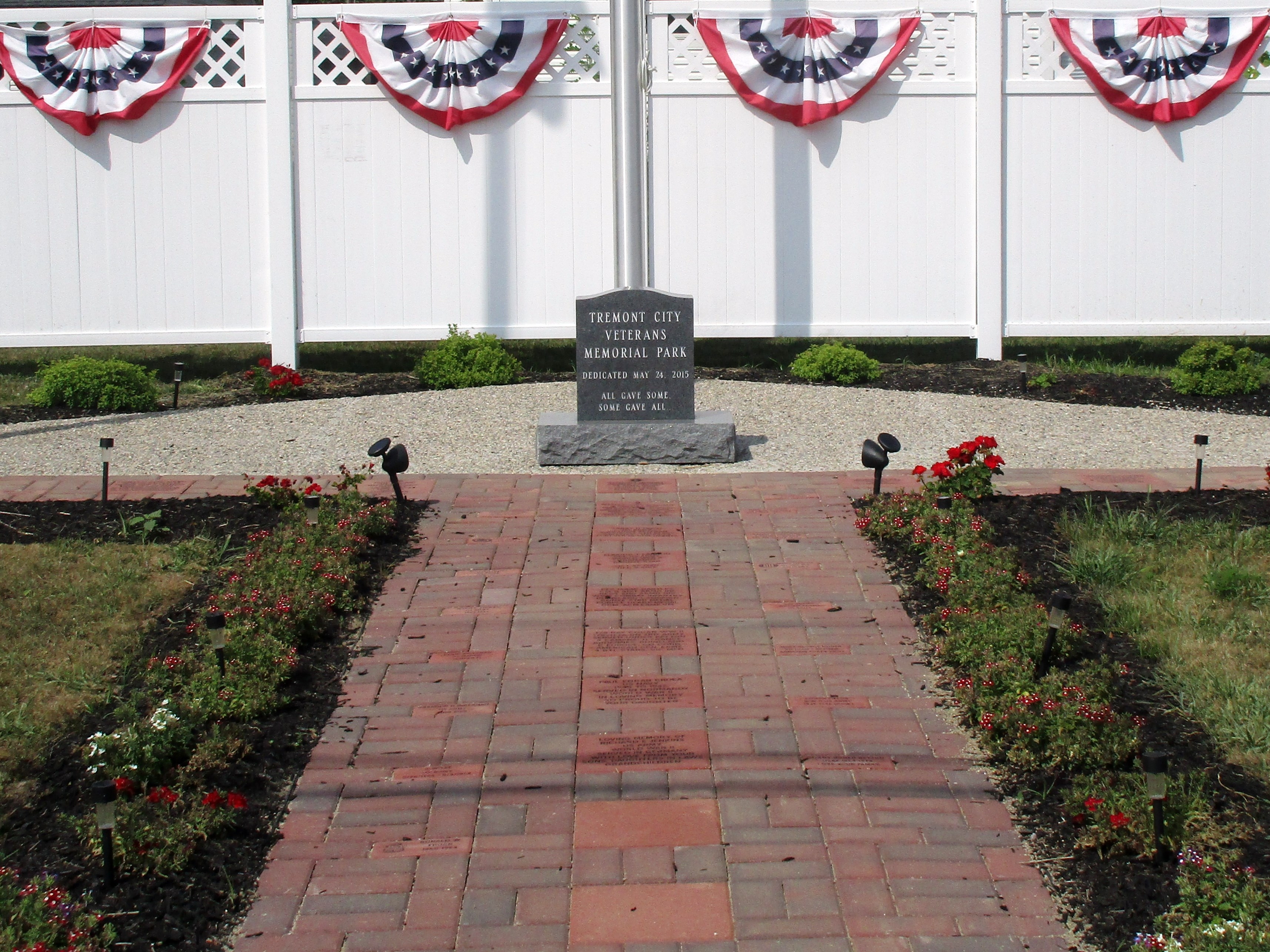 Tremont City Veterans Memorial Marker