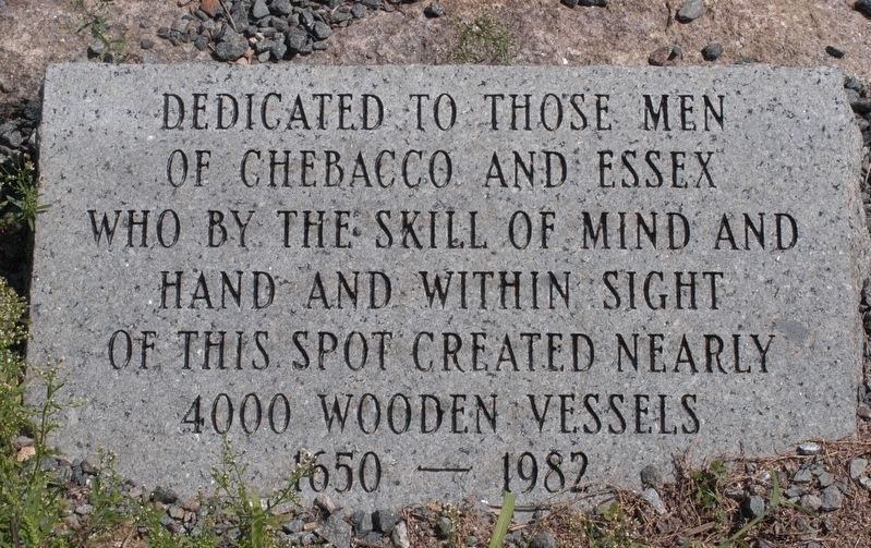 Shipbuilders Memorial Marker image. Click for full size.
