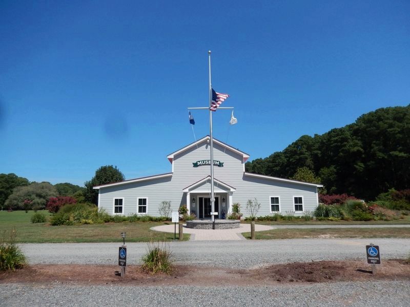 The front view of the Deltaville Maritime Museum image. Click for full size.