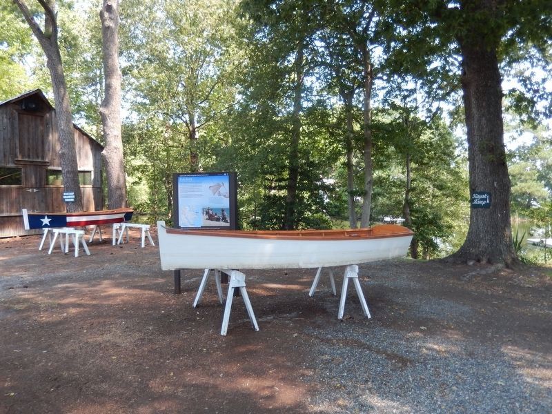 Boat house in the background image. Click for full size.