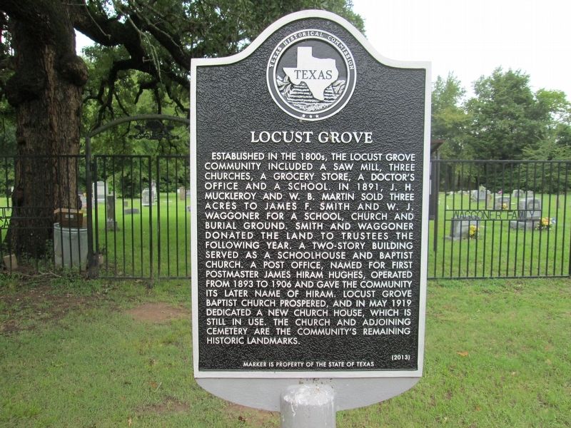 Locust Grove Marker image. Click for full size.