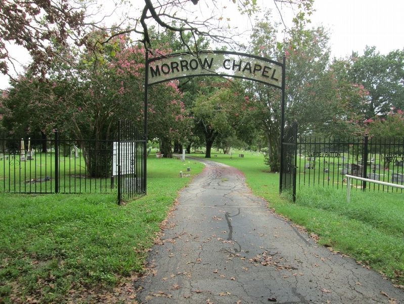 Morrow Chapel Cemetery. Click for full size. Morrow Chapel Cemetery image. Click for full size.