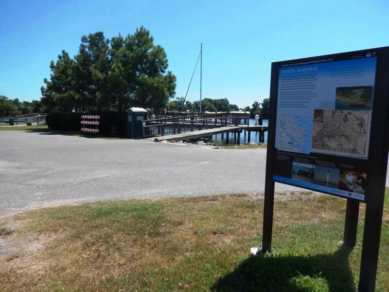 Smith’s Snapshot Marker-in the background is the Marina boat docks image. Click for full size.