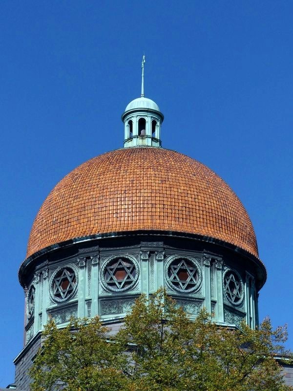 Eutaw Place Temple Dome image. Click for full size.