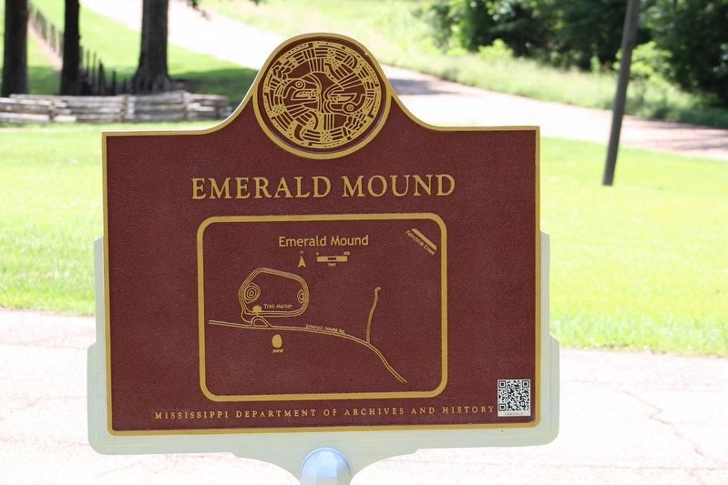 Emerald Mound Marker (side 2) image. Click for full size.