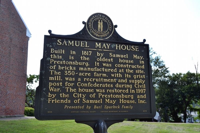 Samuel May / Samuel May House Marker image. Click for full size.