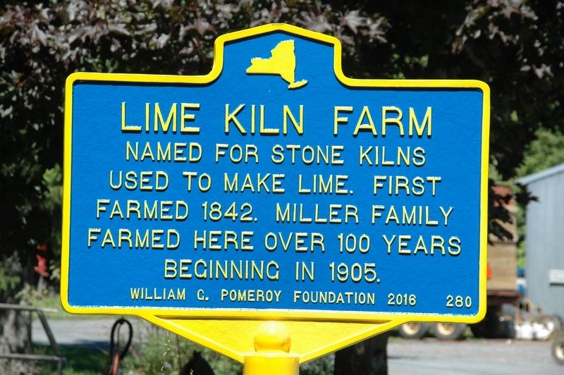Lime Kiln Farm Marker image. Click for full size.