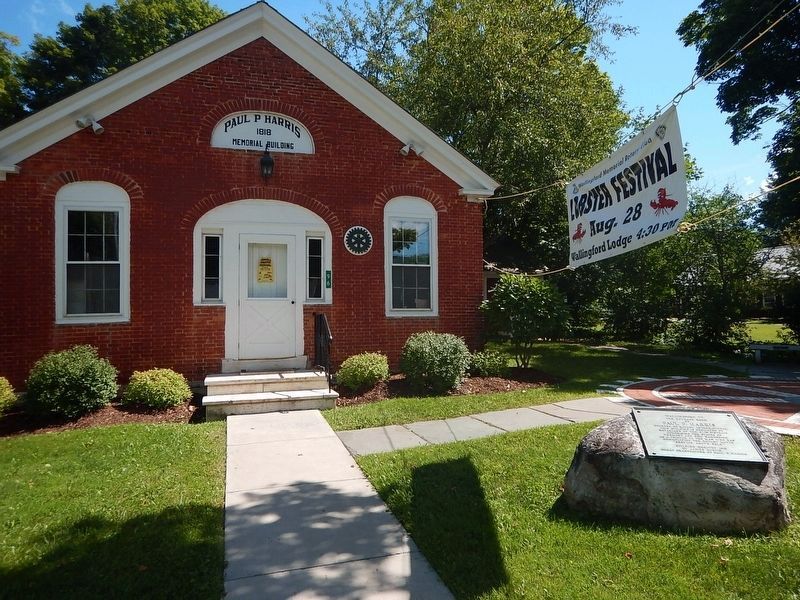 Location of the other Paul P. Harris Marker image. Click for full size.