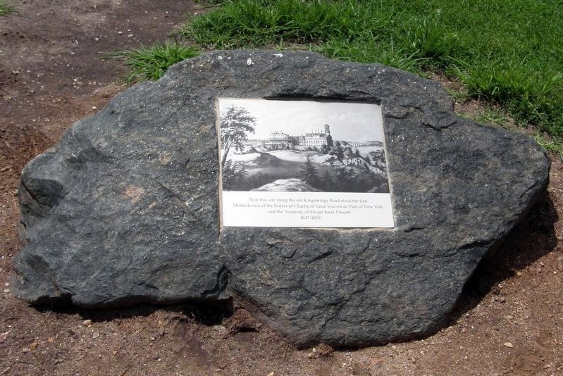 Mount Saint Vincent Marker. Click for full size. Mount Saint Vincent Marker image. Click for full size.
