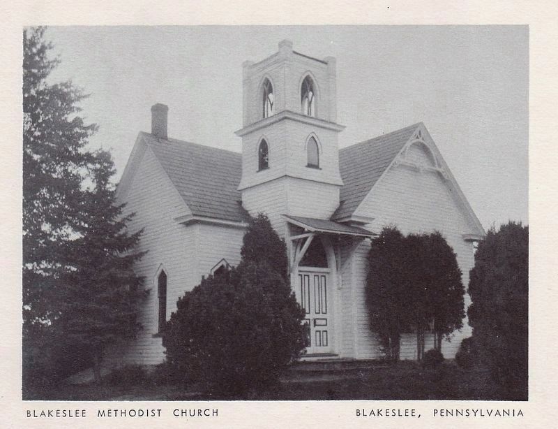 Blakeslee United Methodist Church image. Click for full size.