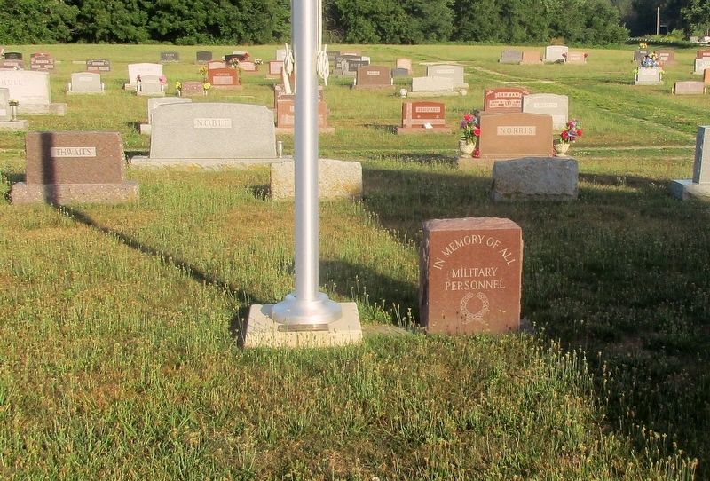 Spring Hill Cemetery Veterans Memorial image. Click for full size.