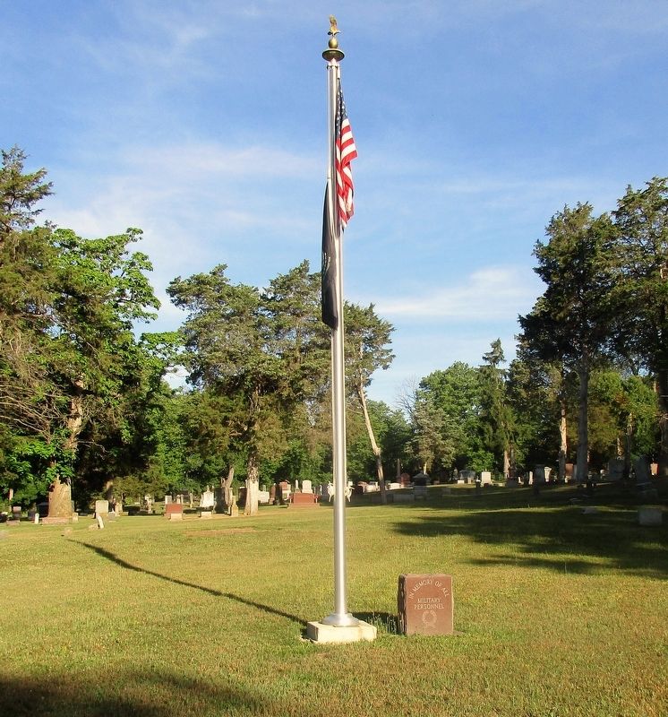 Spring Hill Cemetery Veterans Memorial Marker image. Click for full size.